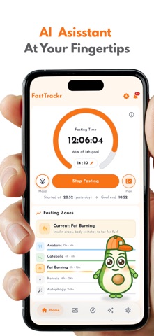 FastTrackr: Fasting Tracker AI Screenshot 3 of 10