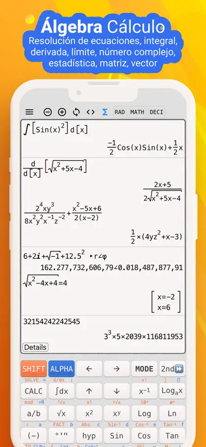 Scientific Calculator Plus 991 ekran görüntüsü 3 / 6