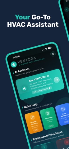 Ventora - AI HVAC Assistant screenshot