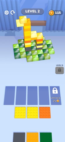 Sorting Blocks in 3D screenshot