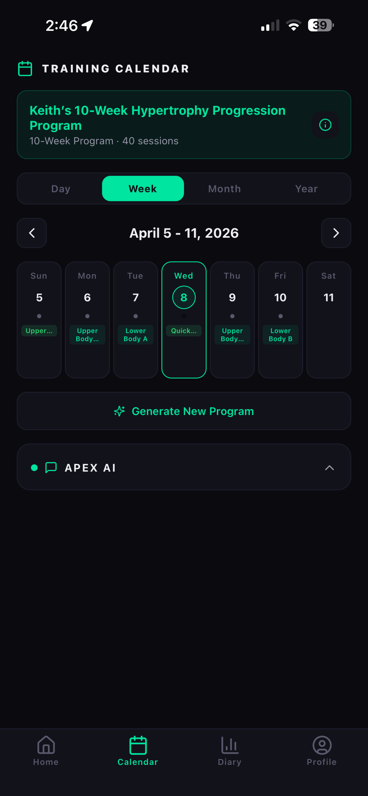 APEX AI TRAINING