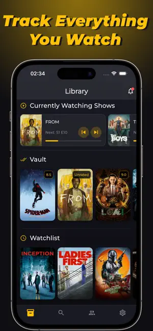 ViewVerse - Movie & TV Tracker screenshot 2
