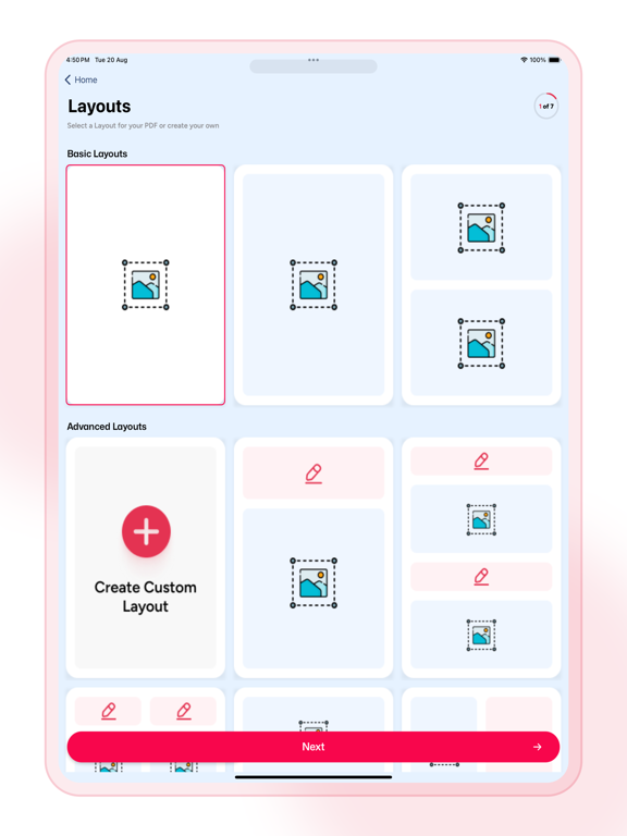 PDF Photos: Photo to PDF iPad screenshot 8 - Business app
