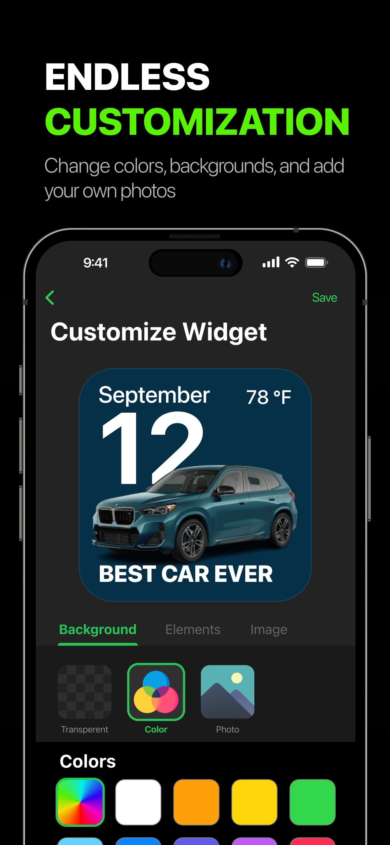 CarTheme: Car Widgets & Sounds screenshot 4