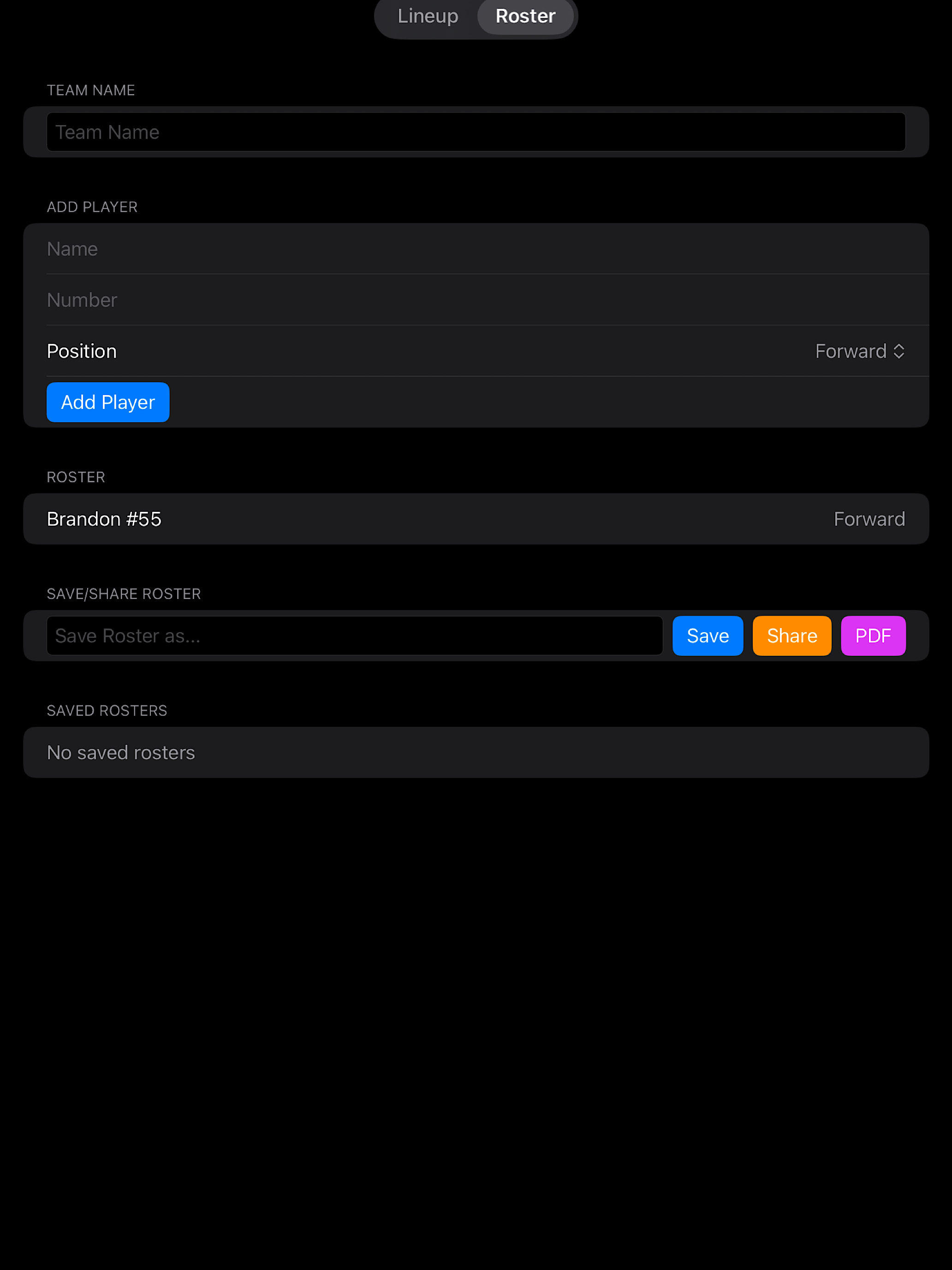 BenchLine screenshot 5