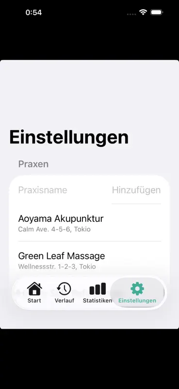 Behandlungsprotokoll screenshot 5 of 5