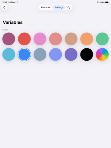 Prompt Hub: AI Prompt Manager iPad screenshot