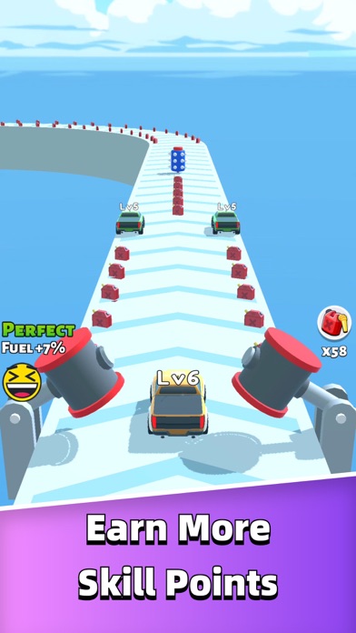 Merge Car Run - Evolution Race Screenshot