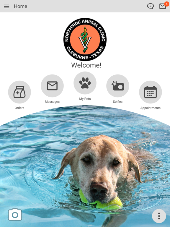 Northside Animal Clinic iPad screenshot