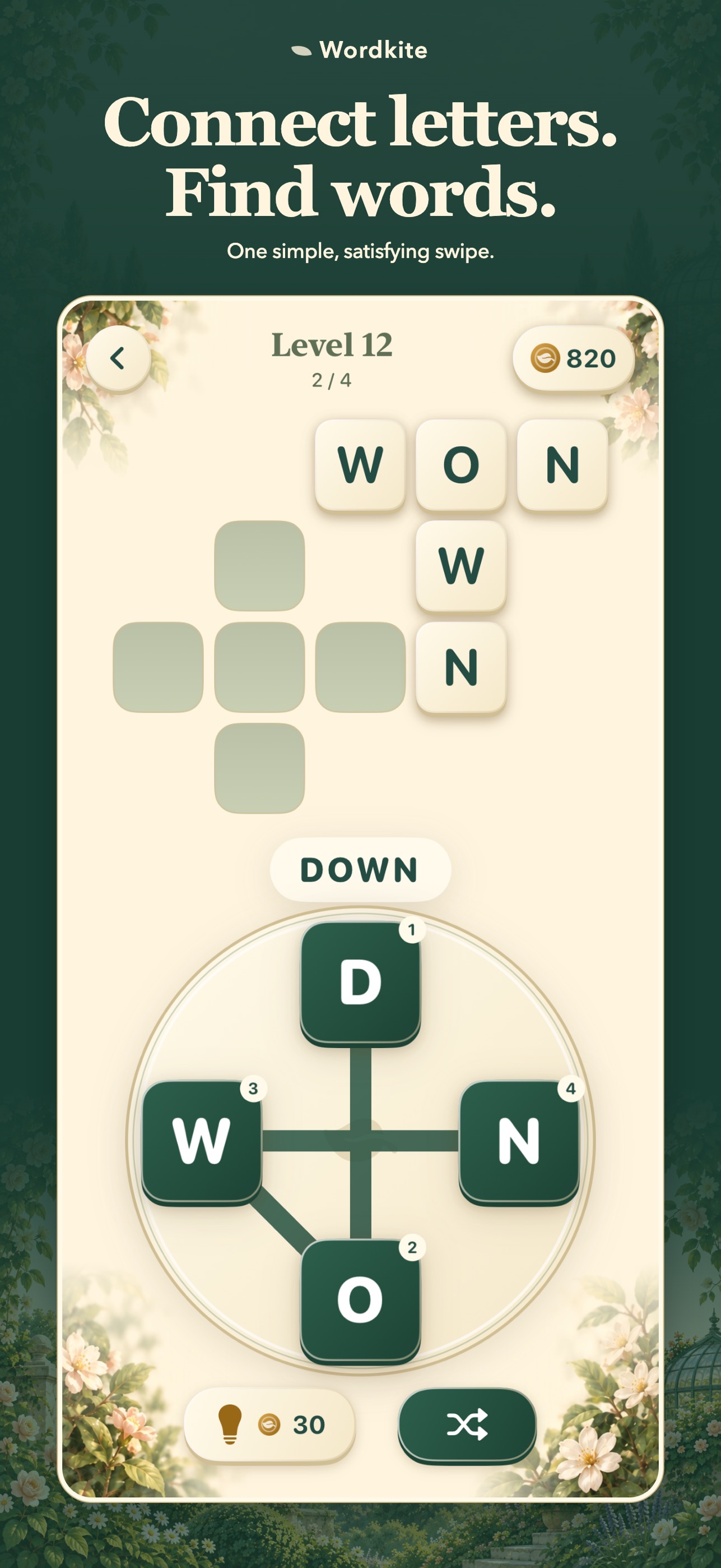 Screenshot 2 of Wordkite: Word Connect Puzzle