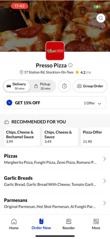 Presso Pizza Screenshot 2 of 4
