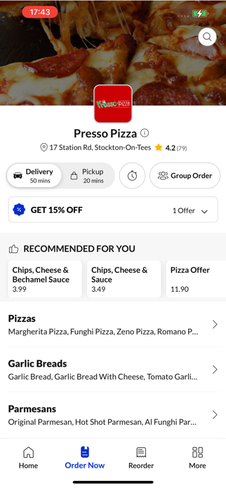 Presso Pizza Screenshot 2 of 4