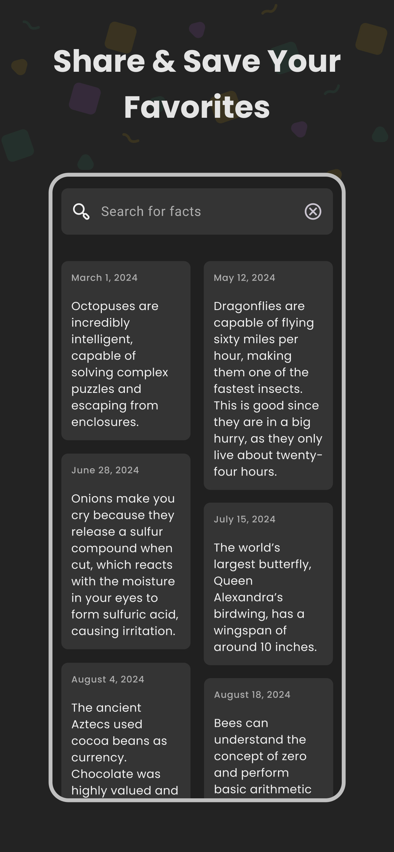 Daily Facts & Trivia