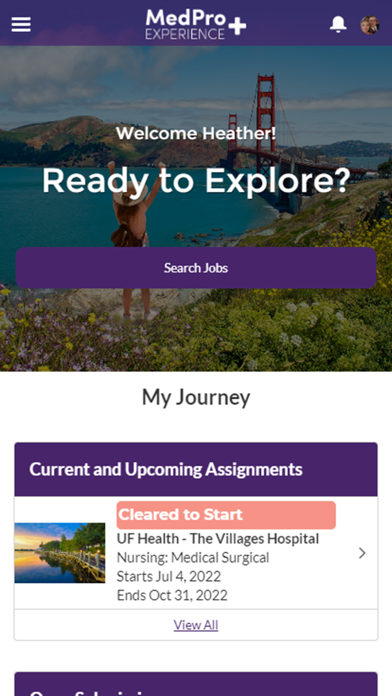MedPro Experience Plus Screenshot