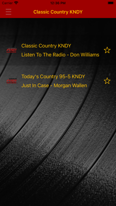 1570 KNDY-AM. Screenshot