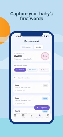 Tots: Newborn Baby Tracker screenshot