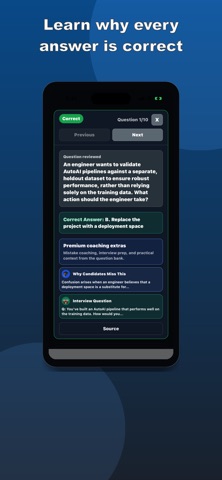 IBM AI Practice Test Screenshot 2 of 8