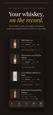 BarrelLedgers:Bourbon App Screenshot 1 of 7