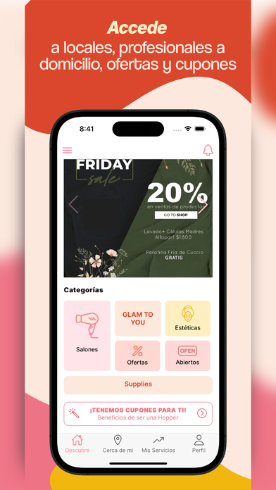Beauty Hop iPhone screenshot 2 - Social Networking app