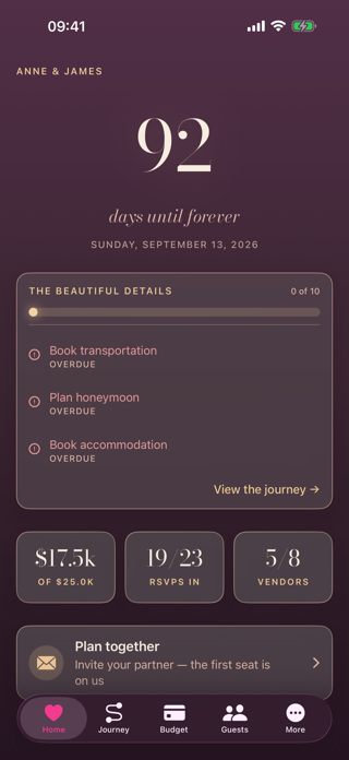 Vowo: Wedding Planner Screenshot 2 of 10