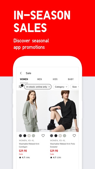 UNIQLO: Clothes Shopping screenshot 4
