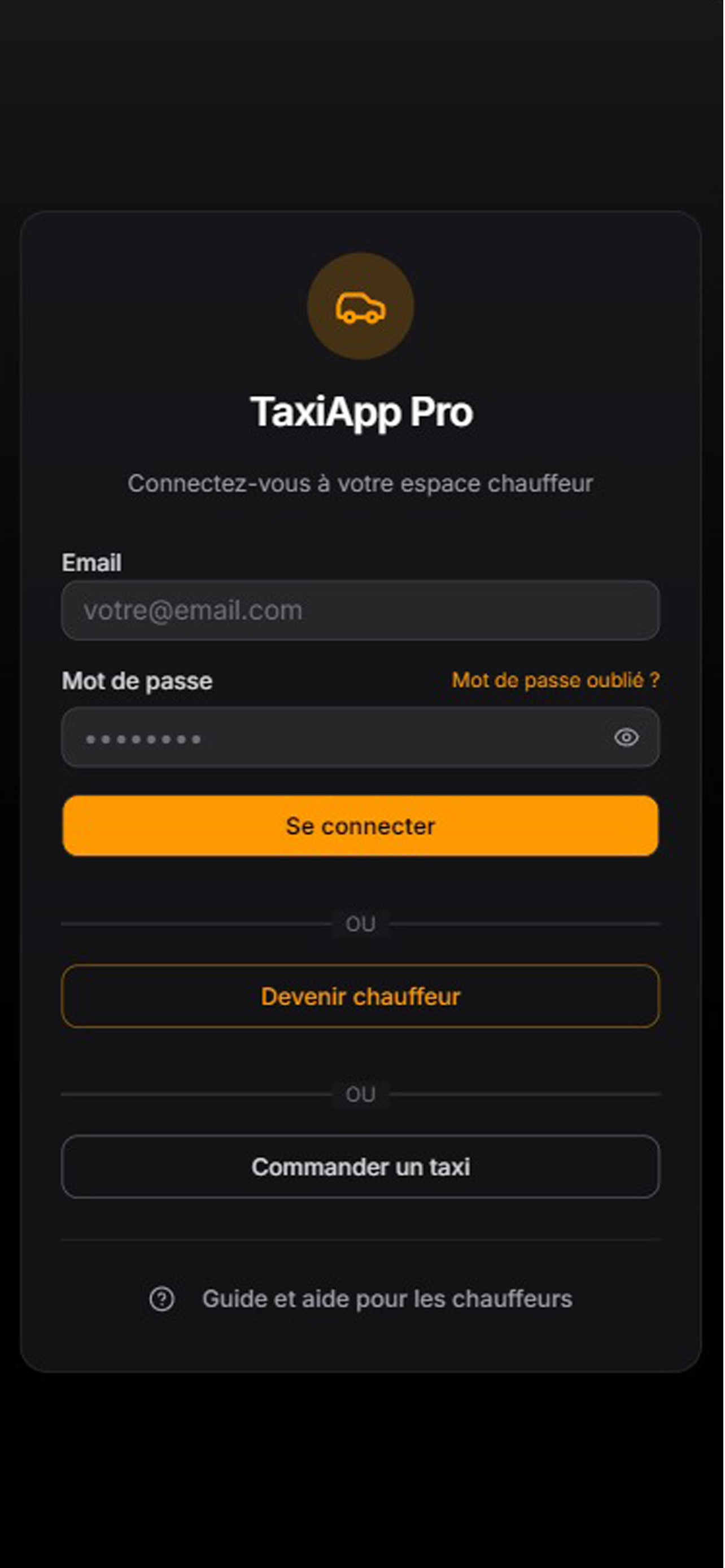 TaxiApp Chauffeur screenshot 9