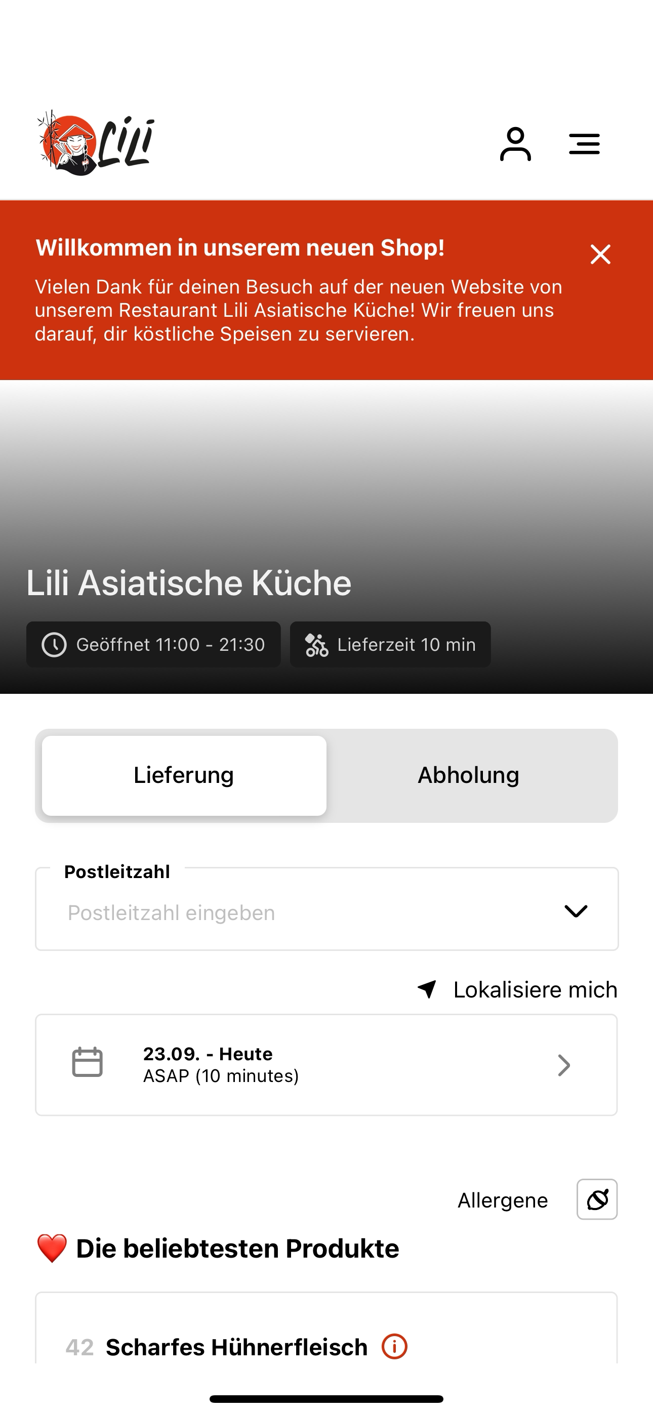 Lili Asiatische Küche screenshot 3