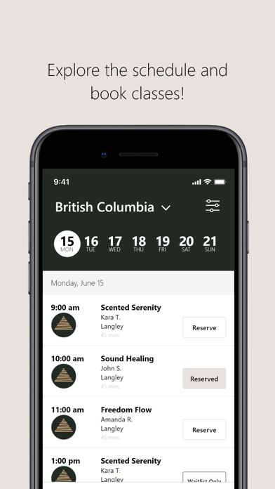 App screenshot