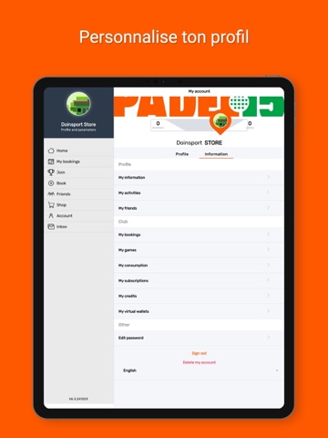 Padel 15 iPad screenshot