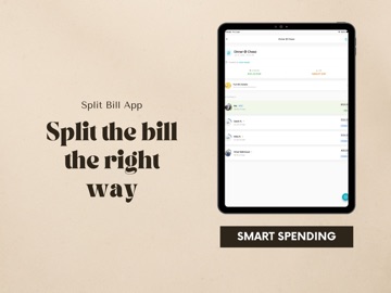 Split Bill - Receipt Scanner iPad screenshot