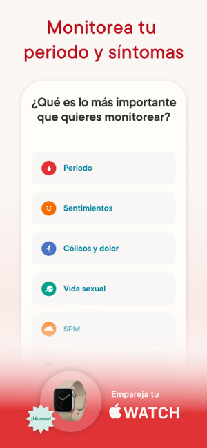 Clue Calendario Menstrual Screenshot