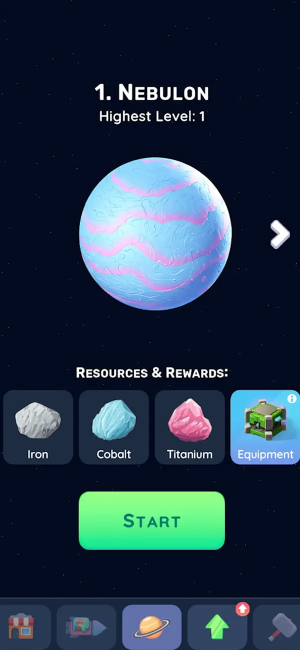 Planet Crusher - Dig & Drill Hack screenshot 7 - game app interface
