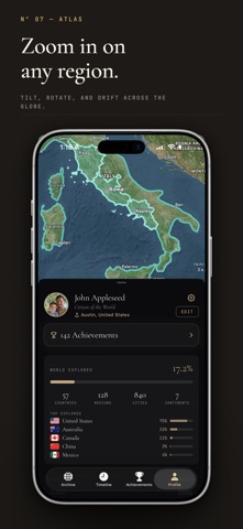 TripRevue: Photo Travel Map screenshot