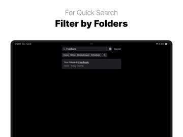 Minimo: Notes & Widgets iPad screenshot