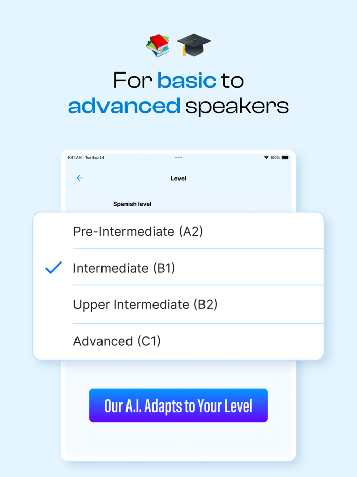 AI Language Practice - Bubblz