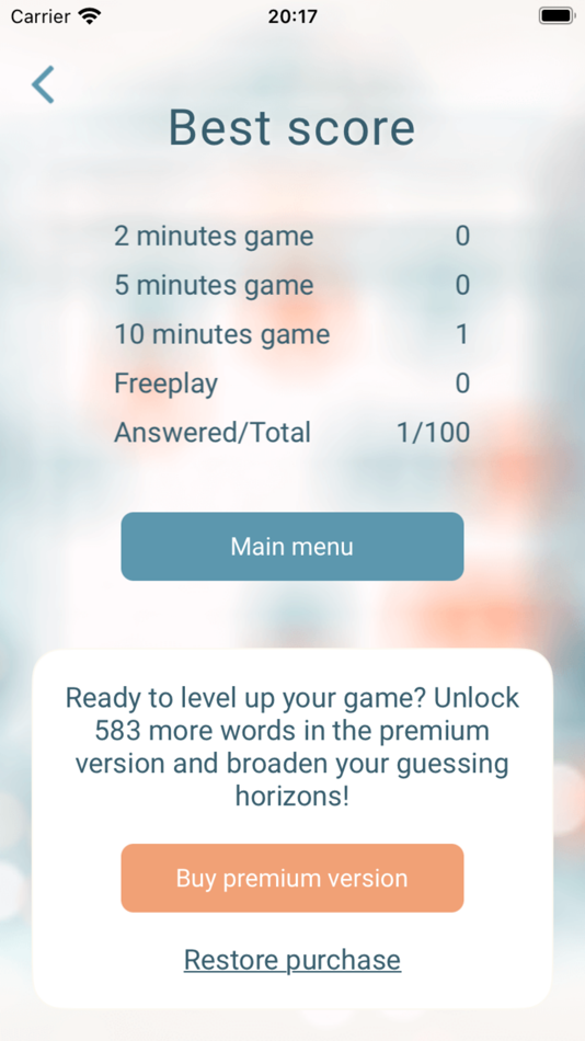 #4. Word Finder - Guess the Word (iOS) By: Yuriy Seniuk