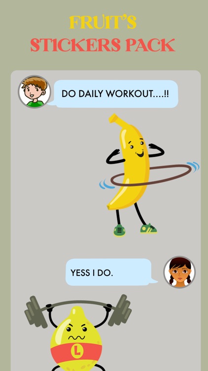 Fruit Stickers Pack screenshot-3