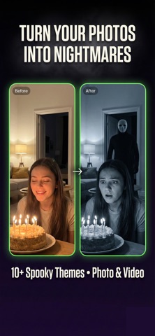 Vody Spooky Horror Photo Video screenshot