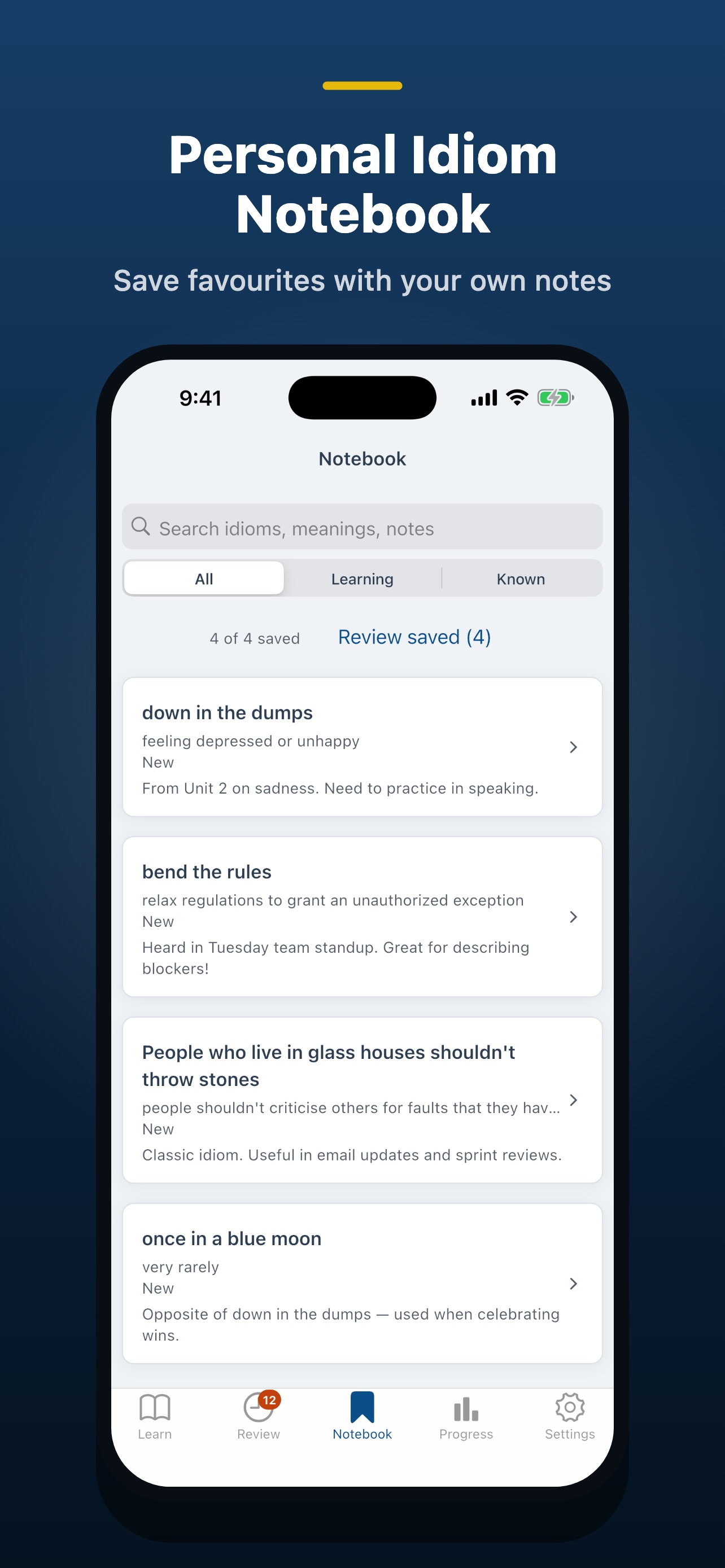 Screenshot 8 of Idioms In Use