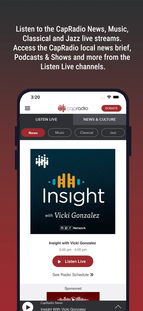 Screenshot #3 pour Capital Public Radio App