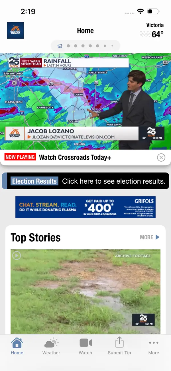 Screenshot #1 pour Crossroads Today