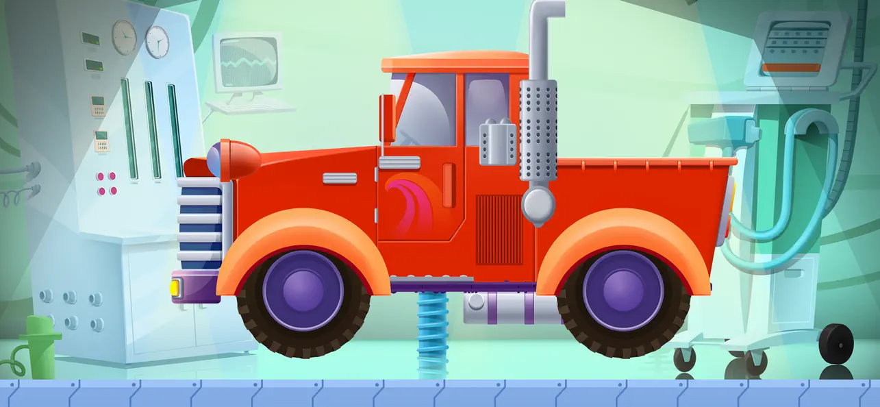Screenshot #2 pour Jeu de Constructeur de Camions