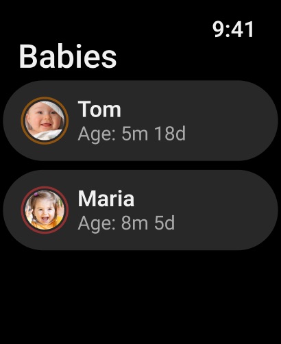 Apple Watch screenshot