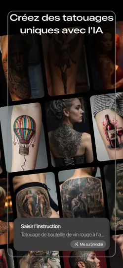 Capture d'écran de Tattoo AI - Créez Un Tatouage sur iPhone 2