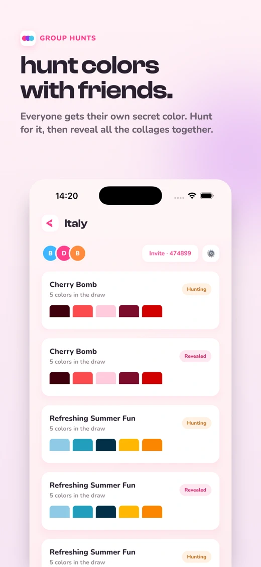 Color Hunt: Photo Scrapbook screenshot 4