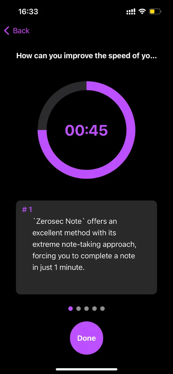 Screenshot #2 pour Zerosec Note