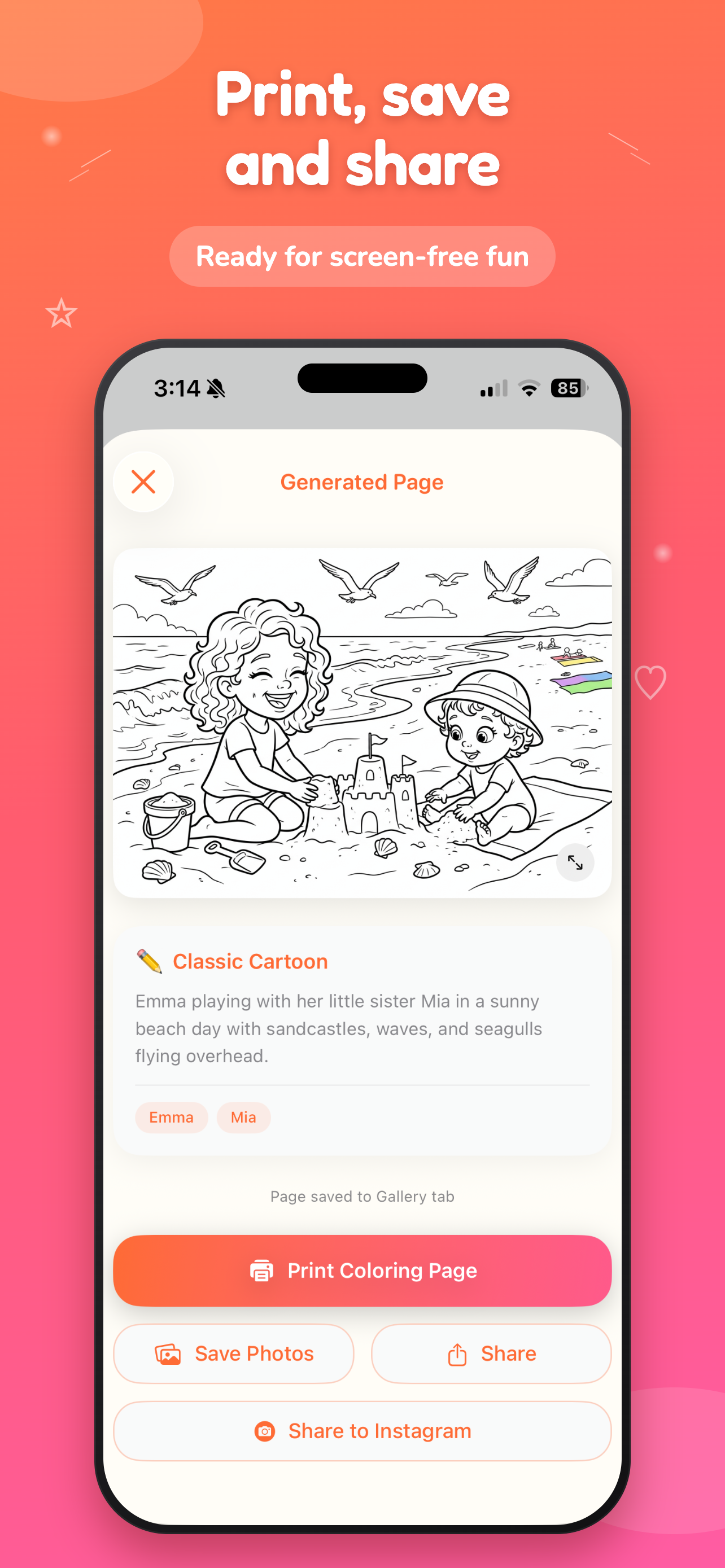 Kids Coloring Pages: MagiColor screenshot 5