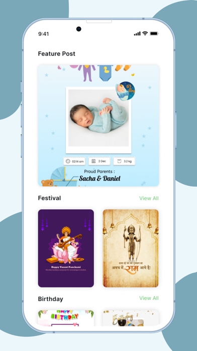 Poster King - Card Maker Screenshot