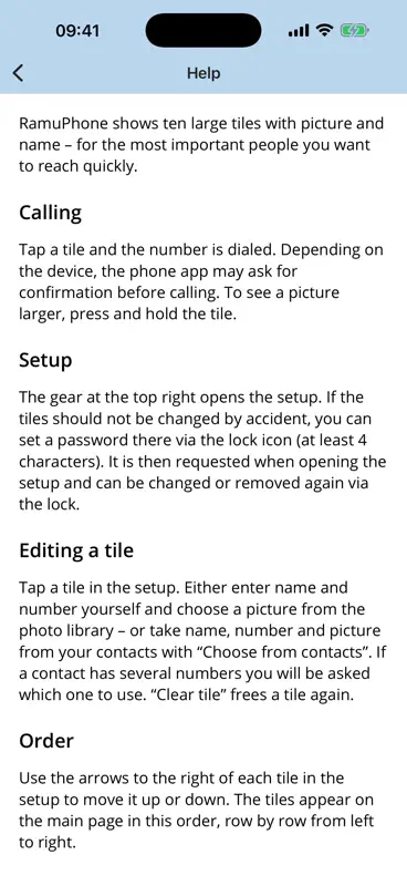 RamuPhone screenshot 4 of 4