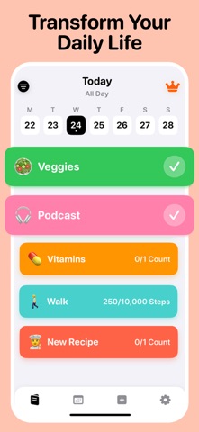 Focus Habits Daily Share screenshot